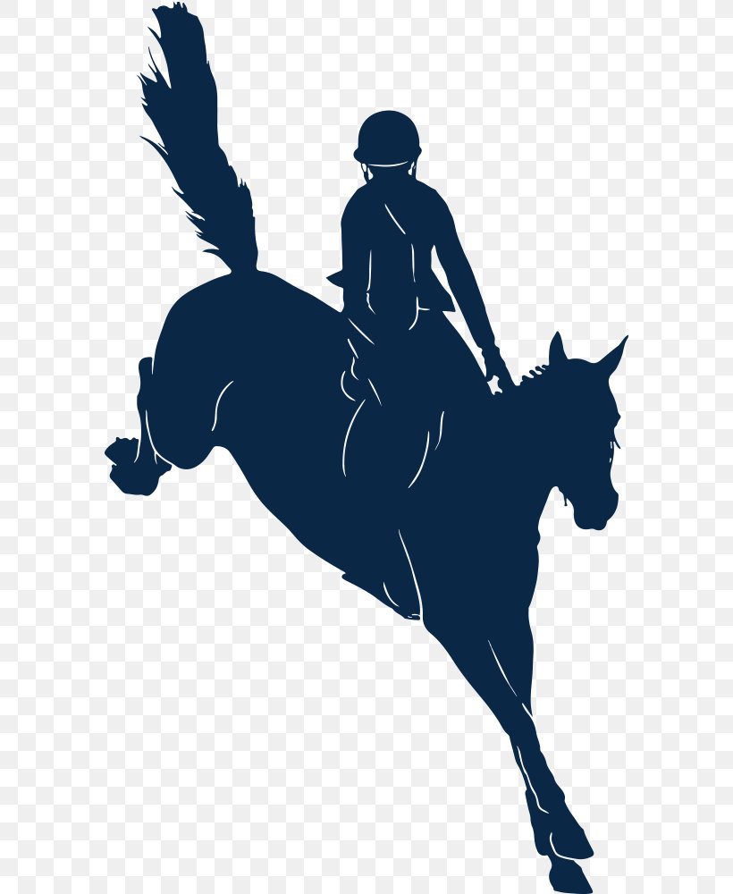 eventing horse silhouette