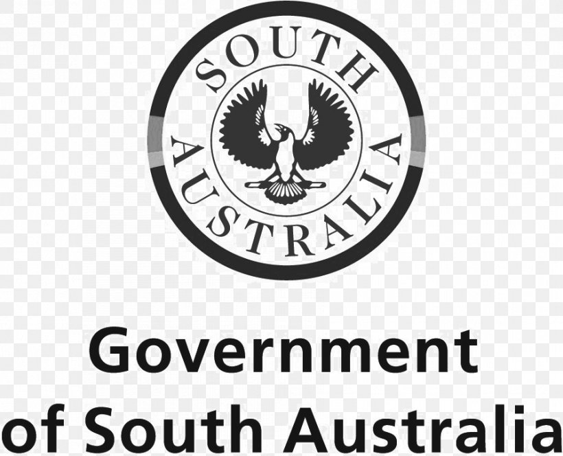 The Government Of South Australia Logo Organization, PNG, 891x722px, South Australia, Area, Australia, Black And White, Brand Download Free