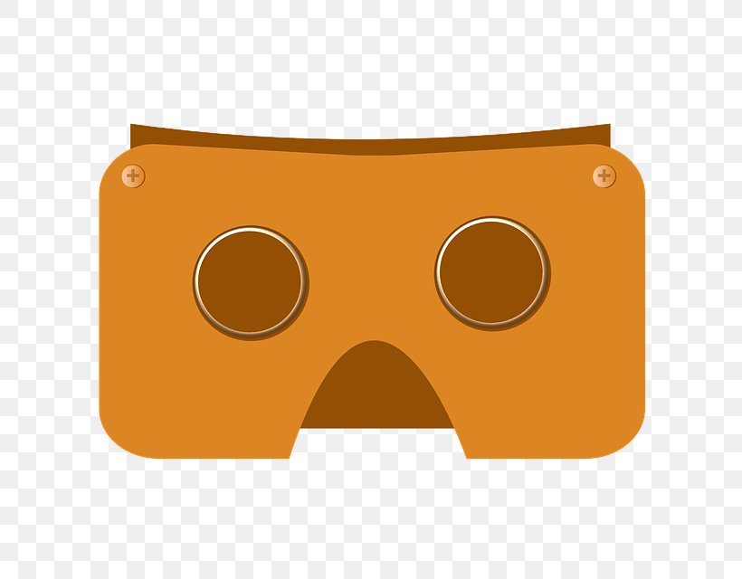 Virtual Reality Headset Augmented Reality Virtuality, PNG, 640x640px, Virtual Reality, Augmented Reality, Computer Simulation, Orange, Reality Download Free