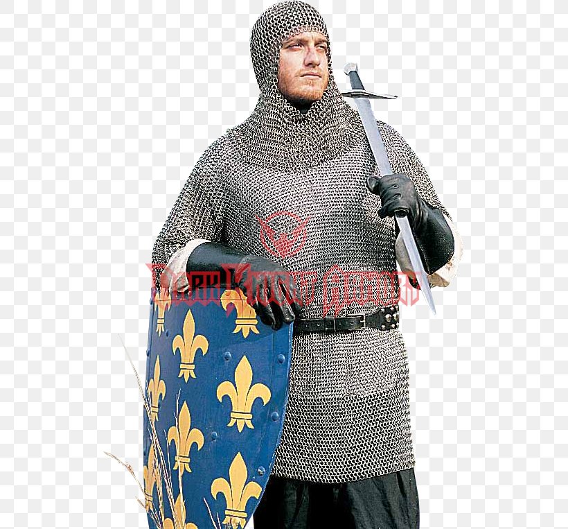Mail Hauberk Components Of Medieval Armour Knight, PNG, 763x763px, Mail, Armour, Body Armor, Coif, Components Of Medieval Armour Download Free