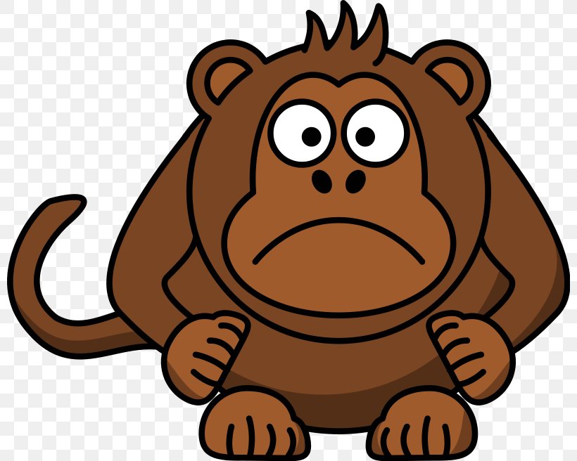 Ape Chimpanzee Monkey Cartoon, PNG, 800x656px, Ape, Animated Cartoon, Animation, Big Cats, Carnivoran Download Free
