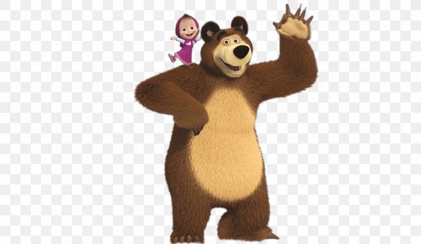 Masha Bear Animaatio Party, PNG, 1280x744px, Masha, Animaatio, Animated Series, Bear, Birthday Download Free
