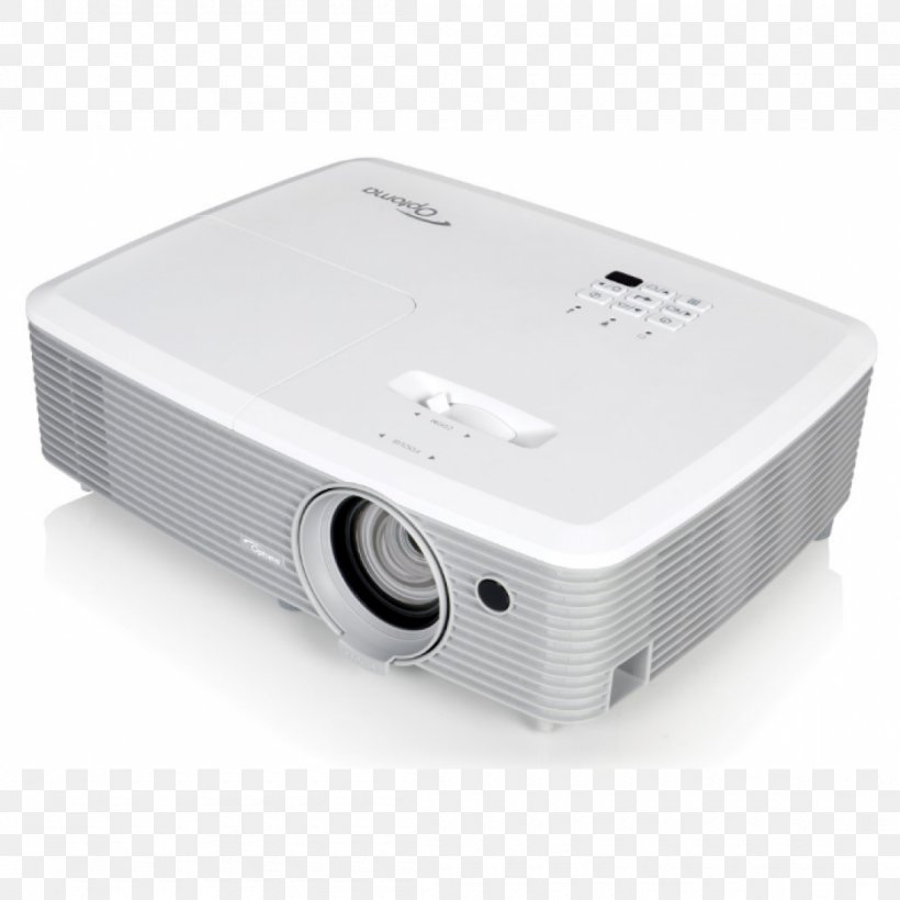 Multimedia Projectors Digital Light Processing 1080p Optoma Corporation, PNG, 1100x1100px, Multimedia Projectors, Brightness, Digital Light Processing, Electronic Device, Electronics Download Free