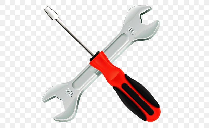Wrench Screwdriver Pliers, PNG, 500x500px, Wrench, Cartoon, Cutting Tool, Hardware, Image File Formats Download Free