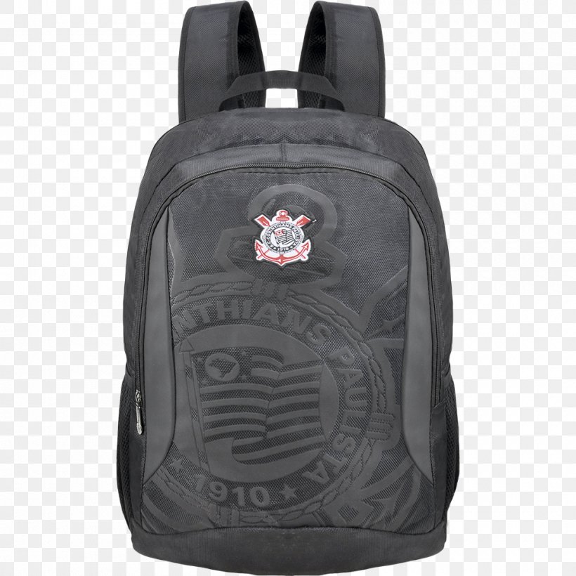 Backpack Sport Club Corinthians Paulista JB Papelaria Bag, PNG, 1000x1000px, Backpack, Bag, Black, Brazil, Clothing Download Free