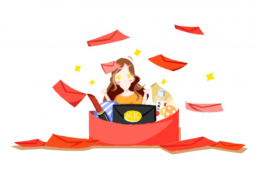Red Envelope Bag Illustration, PNG, 3508x2480px, Red Envelope, Chinese New Year, Designer, Envelope, Illustration Download Free