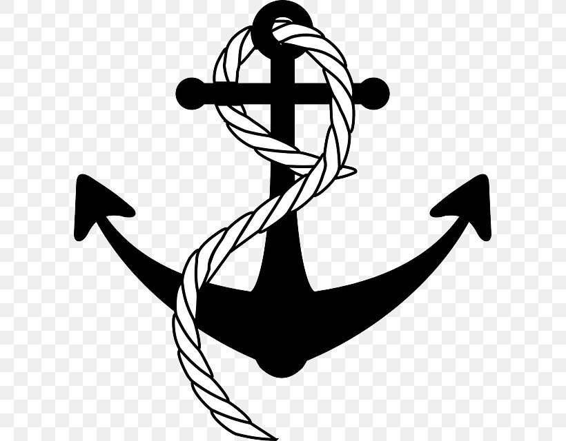 Anchor Rope Hodorowski Homes Clip Art, PNG, 605x640px, Anchor, Art, Artwork, Black, Black And White Download Free