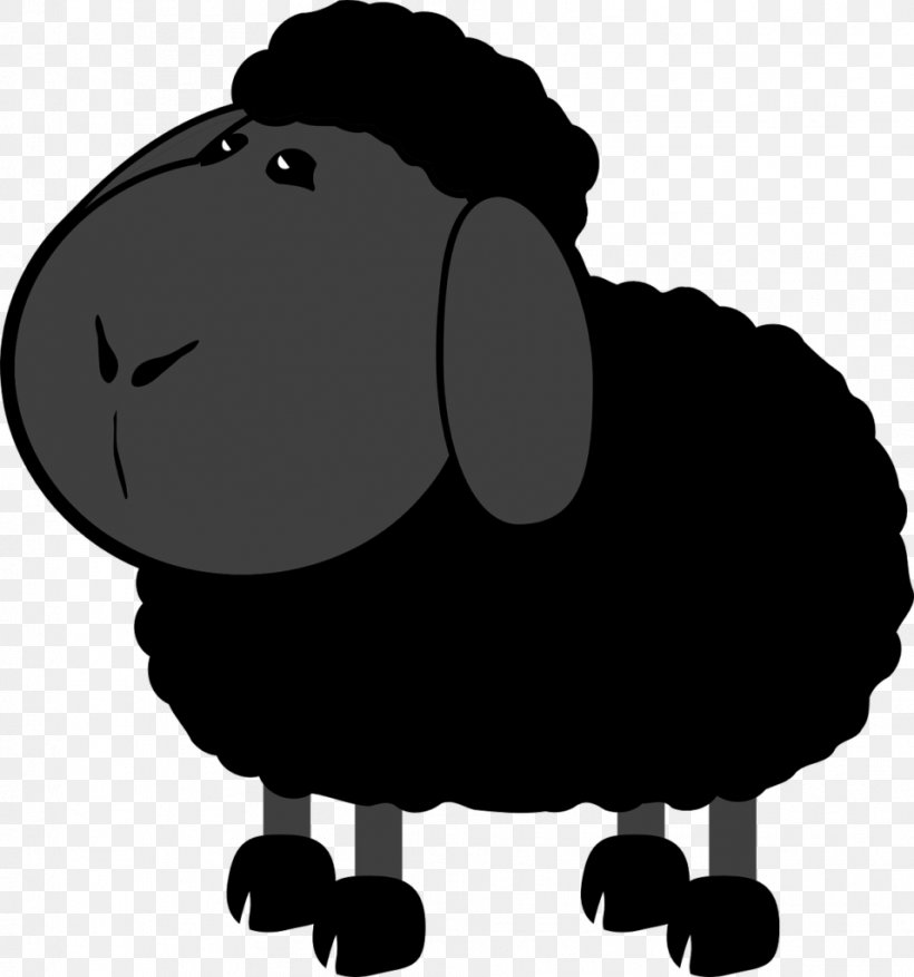 Baa, Baa, Black Sheep Clip Art, PNG, 957x1024px, Sheep, Baa Baa Black, Baa Baa Black Sheep, Black, Black And White Download Free