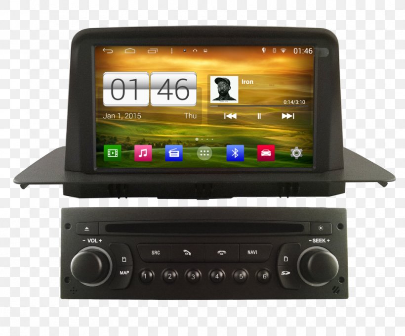 GPS Navigation Systems Peugeot Car Vehicle Audio ISO 7736, PNG, 964x799px, Gps Navigation Systems, Android, Audio Receiver, Automotive Head Unit, Automotive Navigation System Download Free
