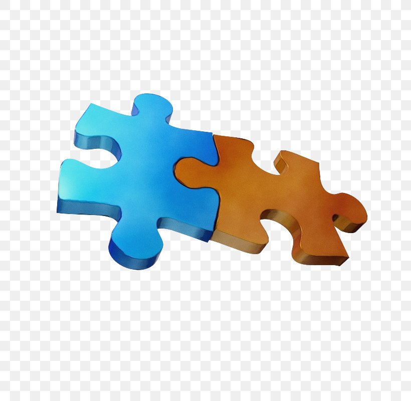 Jigsaw Puzzle Turquoise Puzzle Turquoise Toy, PNG, 800x800px, Watercolor, Electric Blue, Jigsaw Puzzle, Paint, Puzzle Download Free