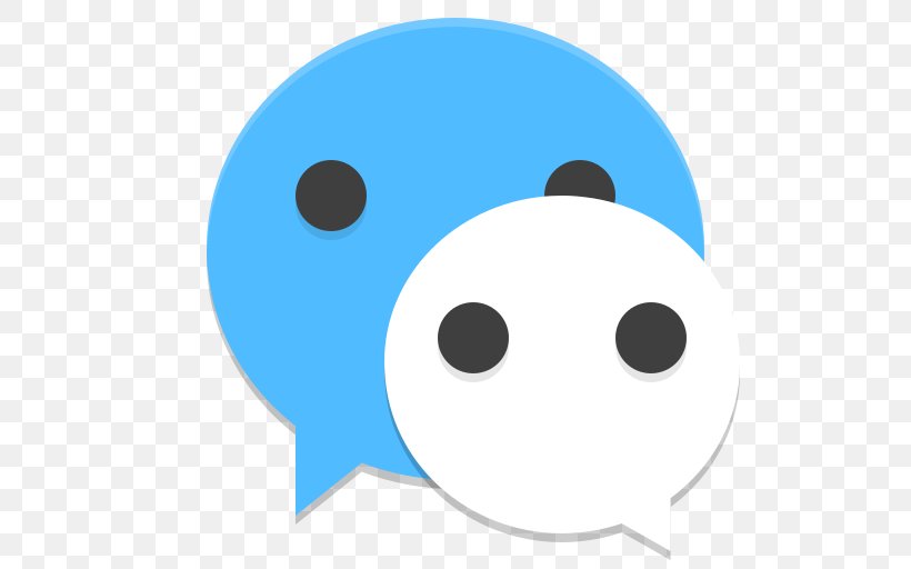 Social Media WeChat Clip Art, PNG, 512x512px, Social Media, Blue, Head, Nose, Perfect Download Free