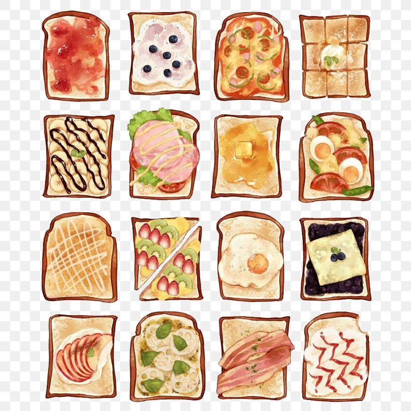 Breakfast Food Sandwich Sloppy Joe Illustration, PNG, 700x819px, Breakfast, Bread, Cuisine, Dish, Drawing Download Free