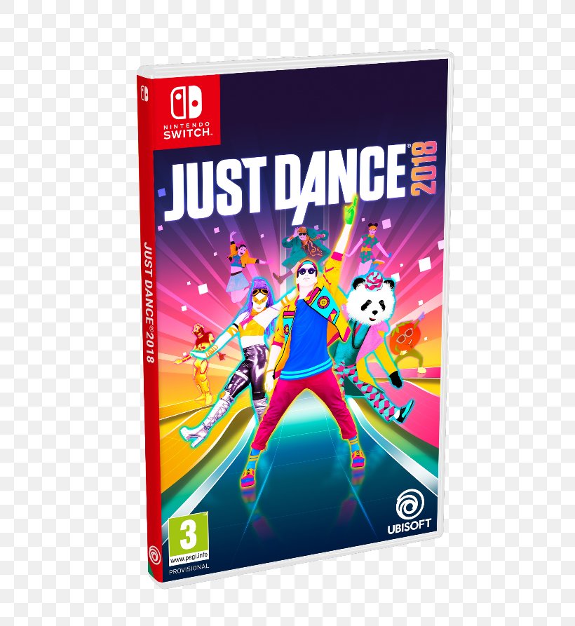 Just Dance 2018 Nintendo Switch Just Dance 2016 Wii U, PNG, 574x893px, Just Dance 2018, Advertising, Brand, Display Advertising, Dvd Download Free