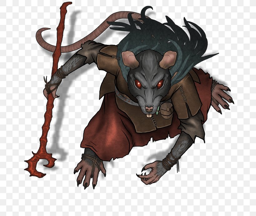 Pathfinder Roleplaying Game Roll20 Dungeons & Dragons Rat, PNG, 700x694px, Pathfinder Roleplaying Game, Carnivoran, Character, Demon, Dragon Download Free