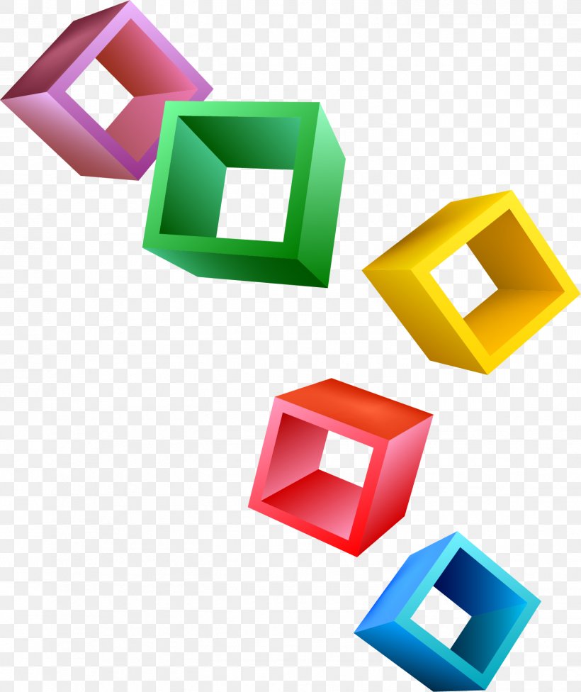 Three-dimensional Space Euclidean Vector Design, PNG, 1467x1747px, Threedimensional Space, Color, Cube, Dimension, Furniture Download Free