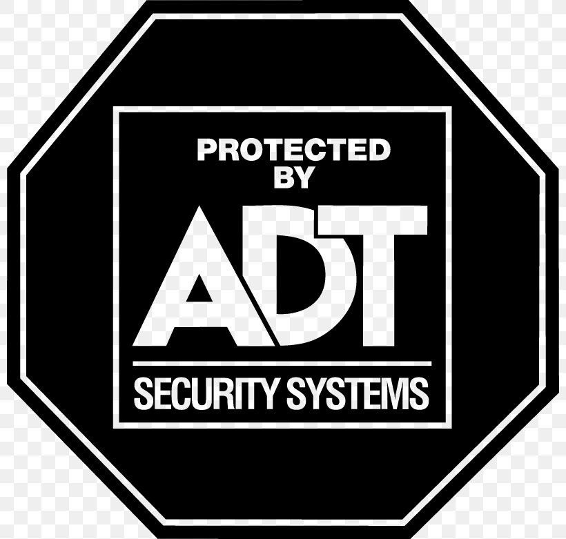 ADT Security Services Security Alarms & Systems Home Security Safety, PNG, 800x781px, Adt Security Services, Area, Black, Black And White, Brand Download Free