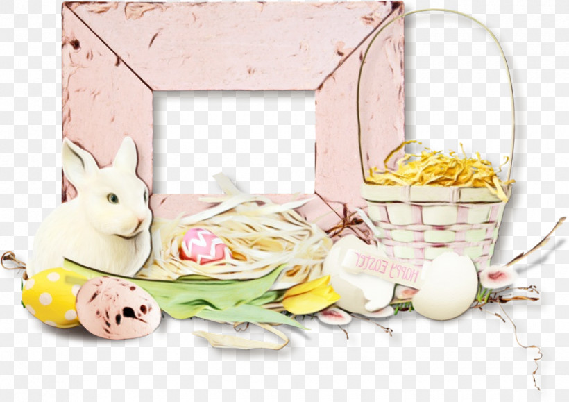 Easter Bunny, PNG, 920x650px, Watercolor, Easter, Easter Bunny, Paint, Wet Ink Download Free