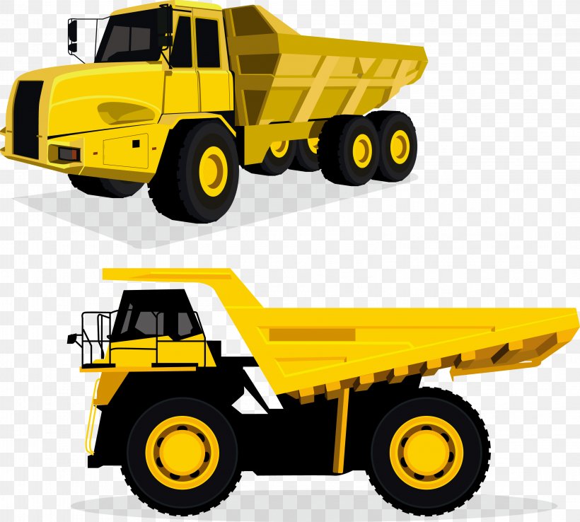Dump Truck Car Euclidean Vector, PNG, 3161x2848px, Truck, Automotive Design, Automotive Tire, Automotive Wheel System, Brand Download Free