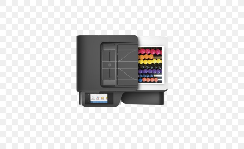 Hewlett-Packard Paper HP PageWide Pro 477 Multi-function Printer, PNG, 500x500px, Hewlettpackard, Color Printing, Electronic Device, Electronics, Electronics Accessory Download Free