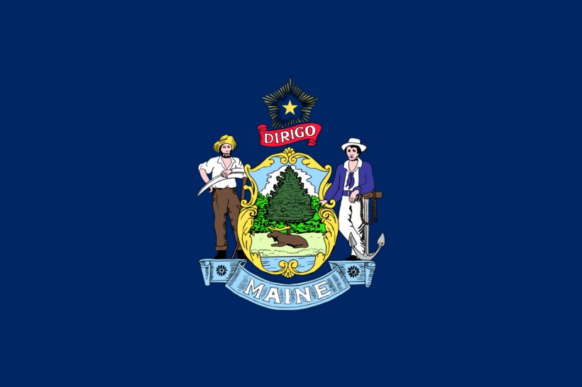 Flag Of Maine State Flag Flag Of The United States, PNG, 1280x853px, Maine, Brand, Ensign, Flag, Flag Of Maine Download Free