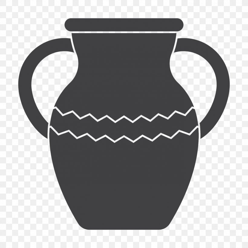 Jug Vector Graphics Vase Royalty-free Stock Illustration, PNG, 1378x1378px, Jug, Amphora, Black And White, Crock, Cup Download Free
