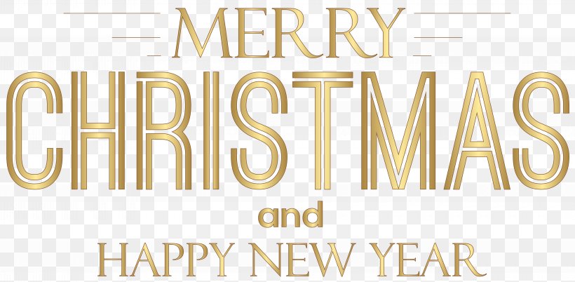 Merry Christmas And Happy New Year Text Clip Art, PNG, 8000x3925px, Xigna Bv, Brand, Cempaka Putih, Hengelo, Logo Download Free