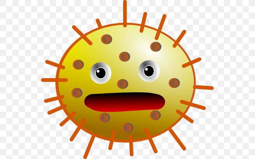 Virus Bacteria Clip Art, PNG, 555x512px, Virus, Bacteria, Cartoon, Coccus, Computer Virus Download Free