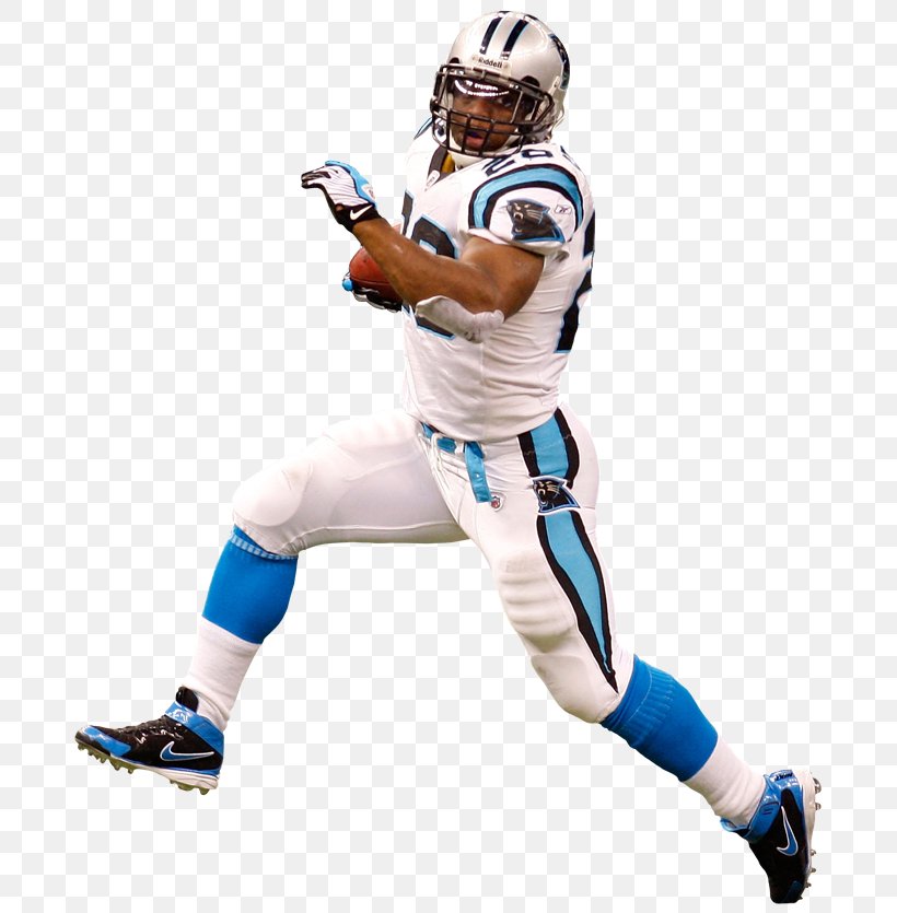 American Football Protective Gear Carolina Panthers Team Sport, PNG, 701x835px, American Football, Action Figure, American Football Protective Gear, Baseball Equipment, Blue Download Free
