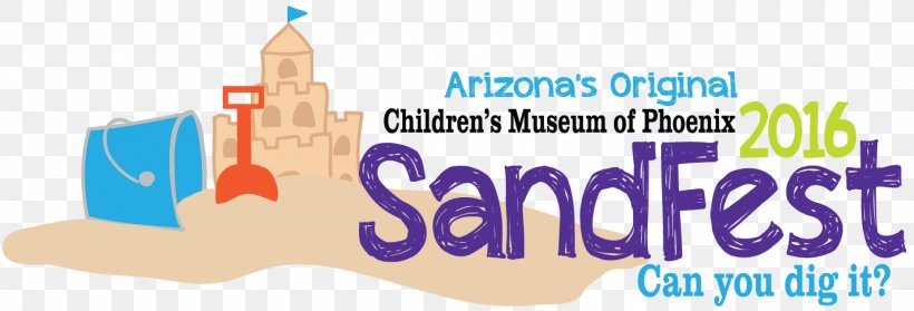 Children’s Museum Of Phoenix SandFest Beach Art, PNG, 2814x960px, Museum, Art, Beach, Brand, Child Download Free