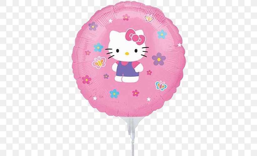 Hello Kitty Mylar Balloon Birthday Party, PNG, 500x500px, Hello Kitty, Balloon, Birthday, Bopet, Christmas Download Free