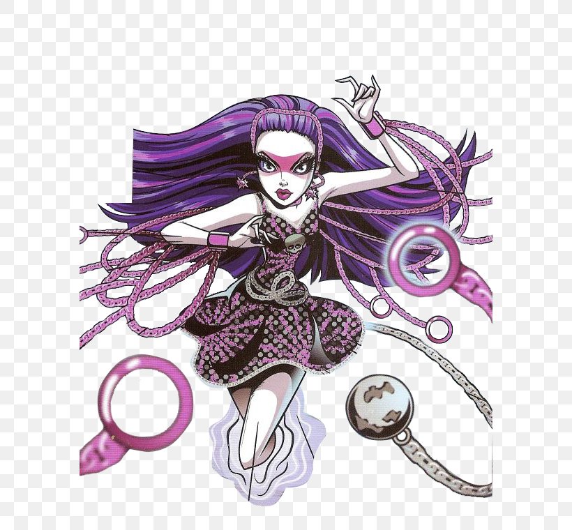 Monster High Spectra Vondergeist Doll Frankie Stein Barbie, PNG, 592x760px, Watercolor, Cartoon, Flower, Frame, Heart Download Free