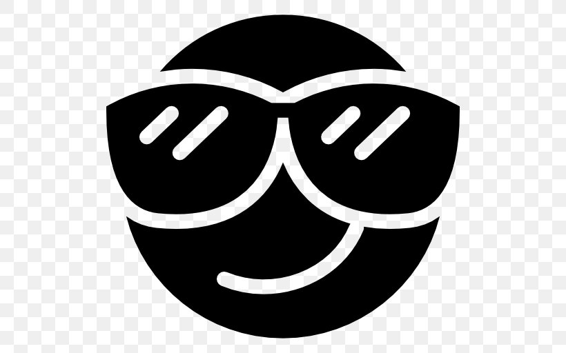 Smiley Emoticon Clip Art, PNG, 512x512px, Smiley, Black, Black And White, Emoticon, Eyewear Download Free