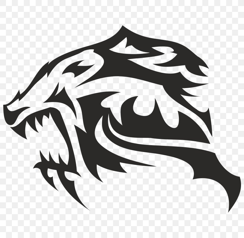 Tiger Lion Clip Art, PNG, 800x800px, Tiger, Black, Black And White, Fictional Character, Information Download Free