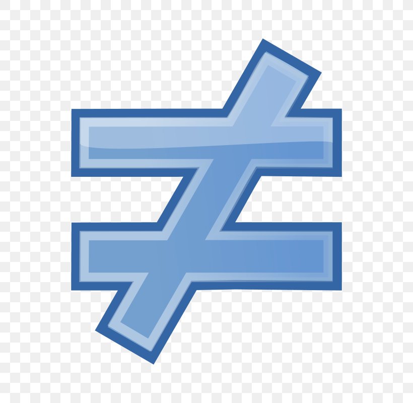 Equals Sign Equality Clip Art, PNG, 800x800px, Equals Sign, Blue, Brand, Electric Blue, Equality Download Free