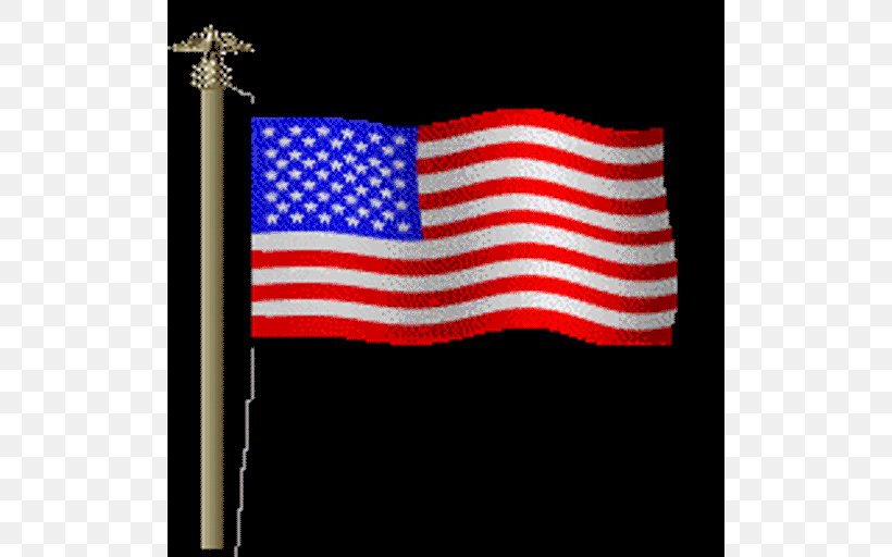 Flag Of The United States Animation Flag Day, PNG, 512x512px, United States, Animation, Area, Fahne, Flag Download Free