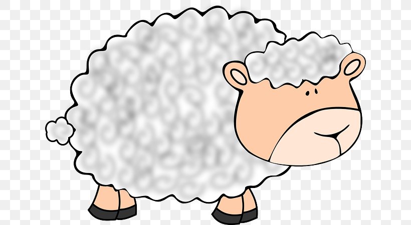 Sheep Wool Clip Art, PNG, 640x450px, Sheep, Area, Artwork, Drawing, Happiness Download Free