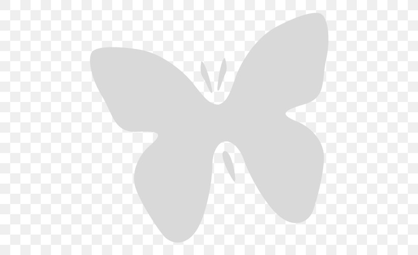 Logo Moth White, PNG, 500x500px, Logo, Black And White, Butterfly, Insect, Invertebrate Download Free