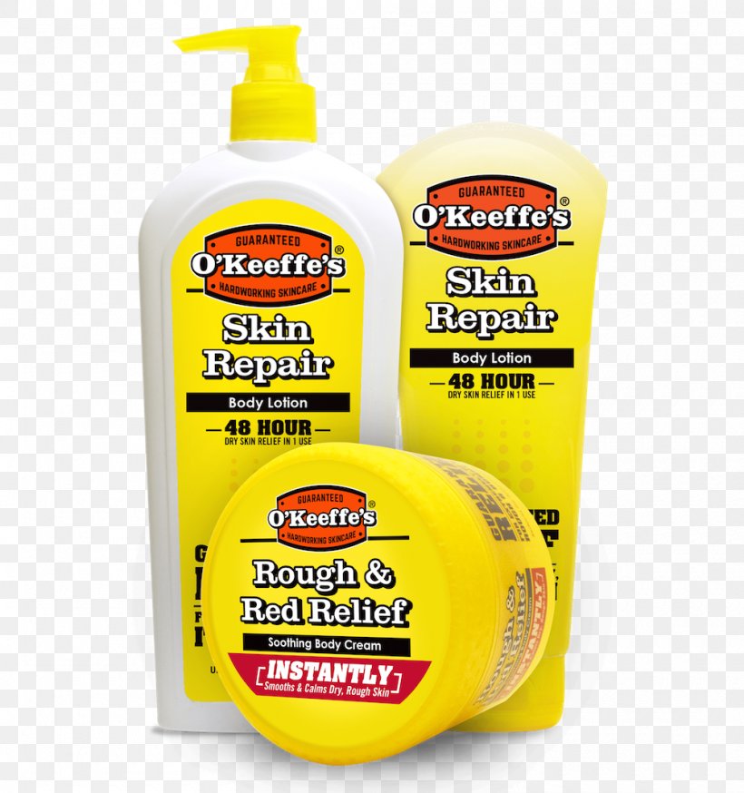 O'Keeffe's Skin Repair Body Lotion Cream O'Keeffe's Working Hands Moisturizer, PNG, 1000x1067px, Lotion, Cleaning, Cream, Foot, Household Download Free