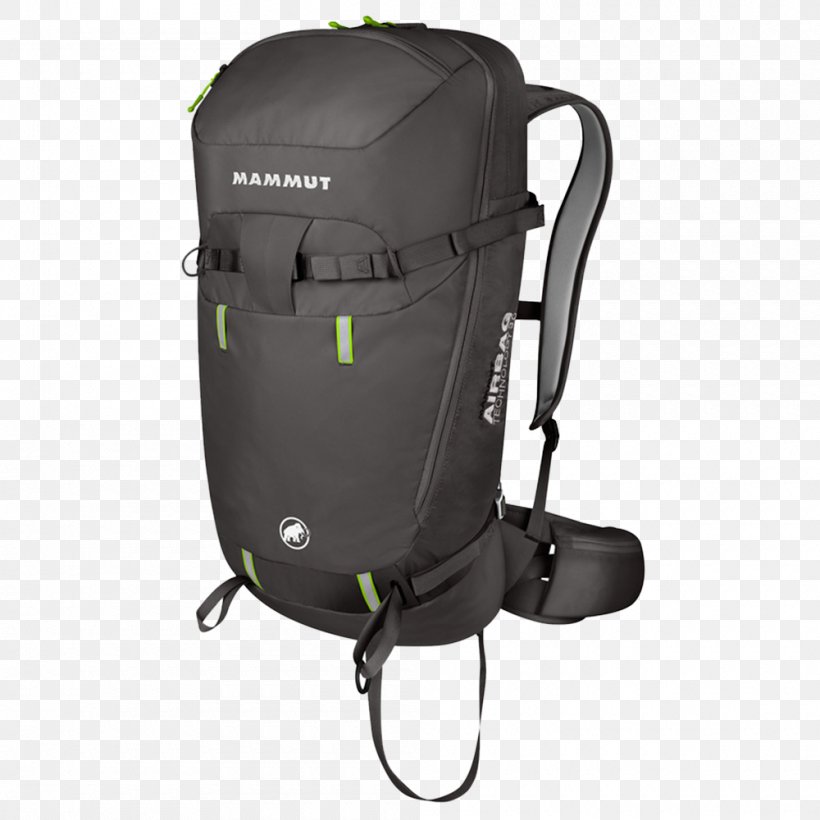 Avalanche Airbag Mammut Sports Group Backpack, PNG, 1000x1000px, Avalanche Airbag, Airbag, Avalanche, Backpack, Bag Download Free