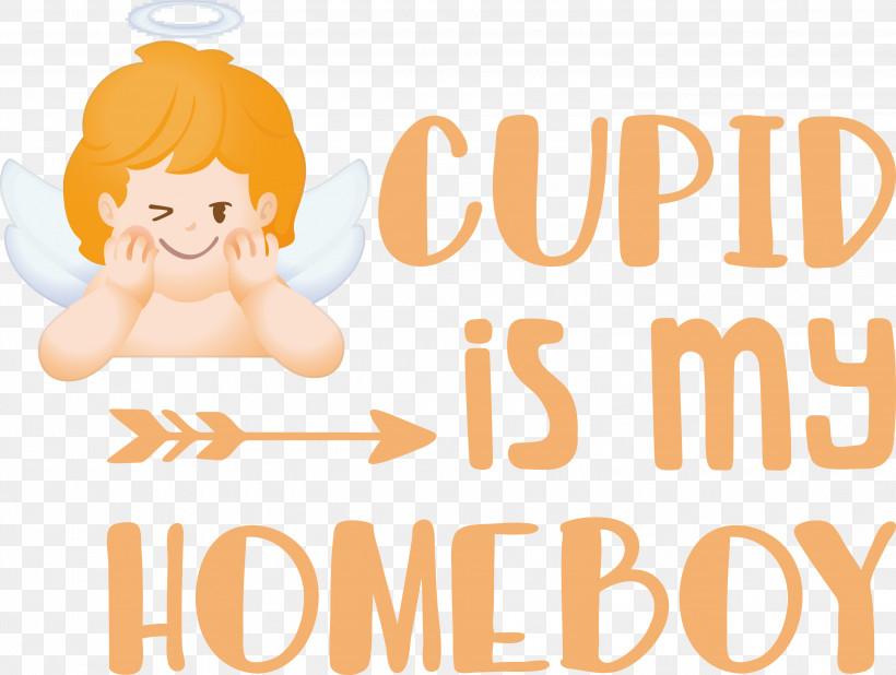 Cupid Is My Homeboy Cupid Valentine, PNG, 3000x2261px, Cupid, Behavior, Conversation, Happiness, Hm Download Free