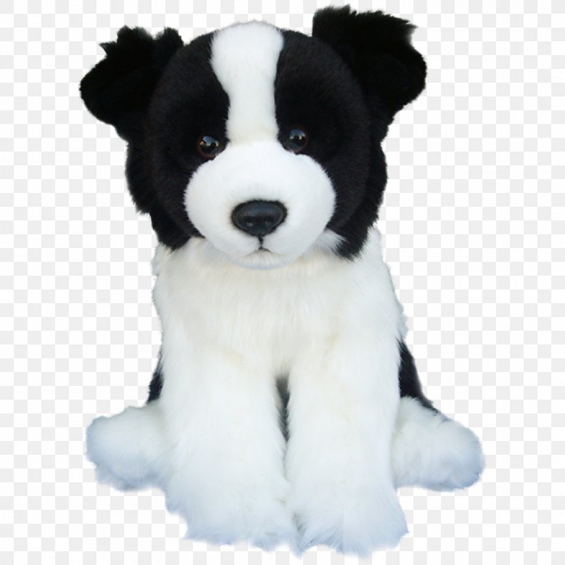 border collie stuffed dog