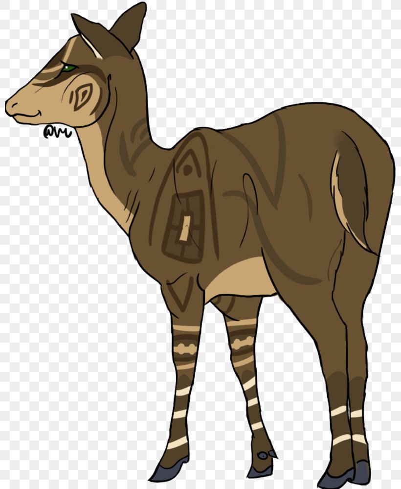 Cattle Giraffe Horse Okapi Mammal, PNG, 800x999px, Cattle, Animal, Camel, Camel Like Mammal, Cartoon Download Free