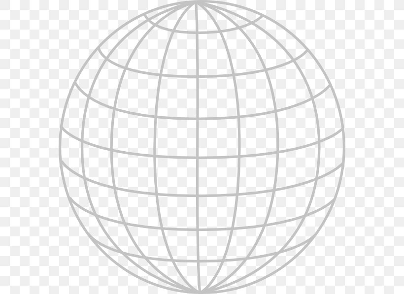 Globe World Clip Art, PNG, 582x597px, Globe, Area, Black And White, Drawing, Line Art Download Free