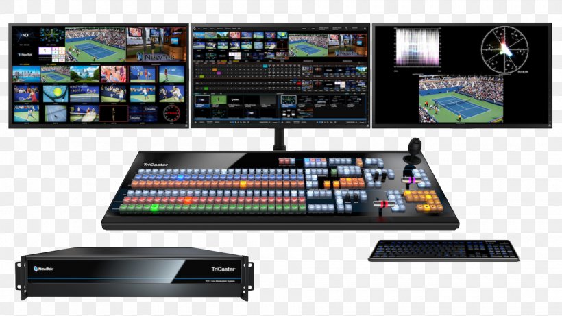 NewTek Broadcasting Network Device Interface Video Production National Association Of Broadcasters, PNG, 1920x1080px, Newtek, Audio Equipment, Broadcasting, Computer Software, Display Device Download Free