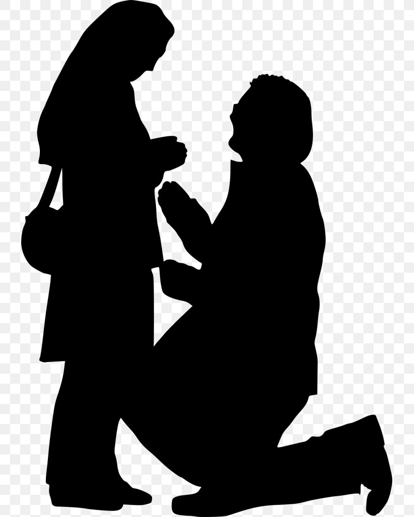 Clip Art Vector Graphics Marriage Proposal Transparency, PNG, 735x1024px, Marriage Proposal, Blackandwhite, Bridegroom, Gesture, Kneeling Download Free