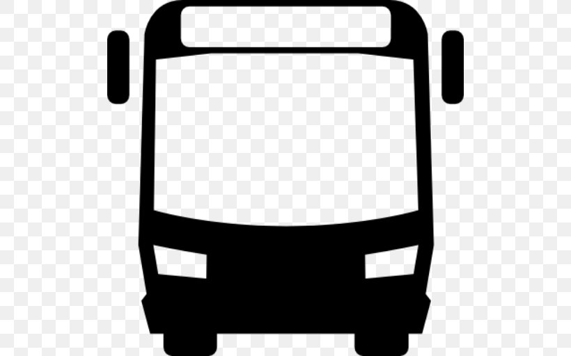 Airport Bus Logo Public Transport Bus Service Articulated Bus, PNG, 512x512px, Bus, Airport Bus, Articulated Bus, Black, Black And White Download Free