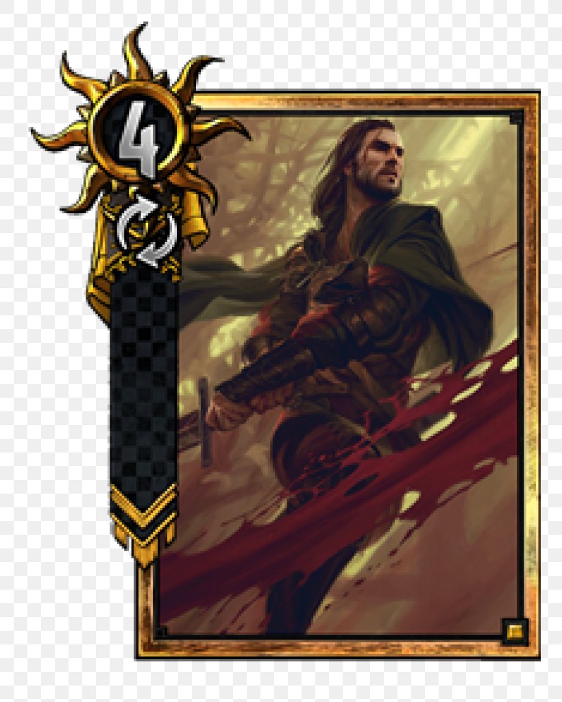 Gwent: The Witcher Card Game Magic: The Gathering The Witcher 3: Wild Hunt Playing Card, PNG, 758x1024px, Gwent The Witcher Card Game, Art, Card Game, Collectible Card Game, Fictional Character Download Free