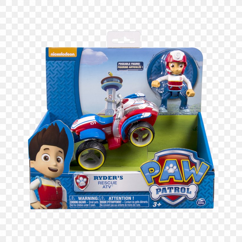 Paw Patrol Rubble's Digg'n Bulldozer, Vehicle And Figure Nickelodeon, Paw Patrol Ryder's Rescue ATV, Vehicle And Figure All-terrain Vehicle Car, PNG, 1500x1500px, Allterrain Vehicle, Canada, Car, Paw Patrol, Play Download Free