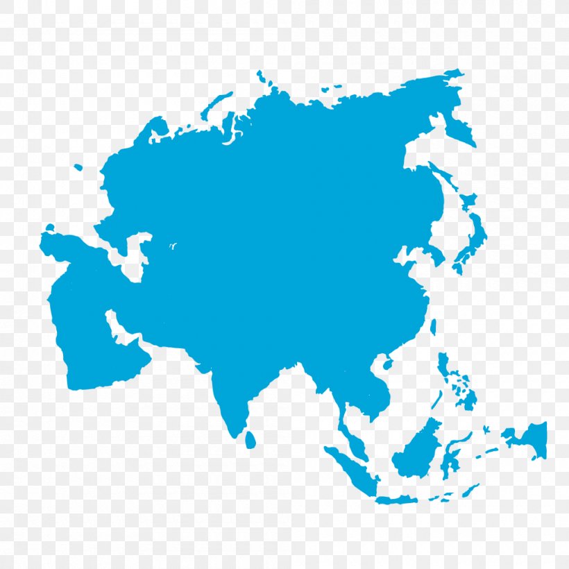 Southeast Asia Silhouette Vector Map, PNG, 1000x1000px, Southeast Asia, Area, Asia, Blue, Europe Download Free
