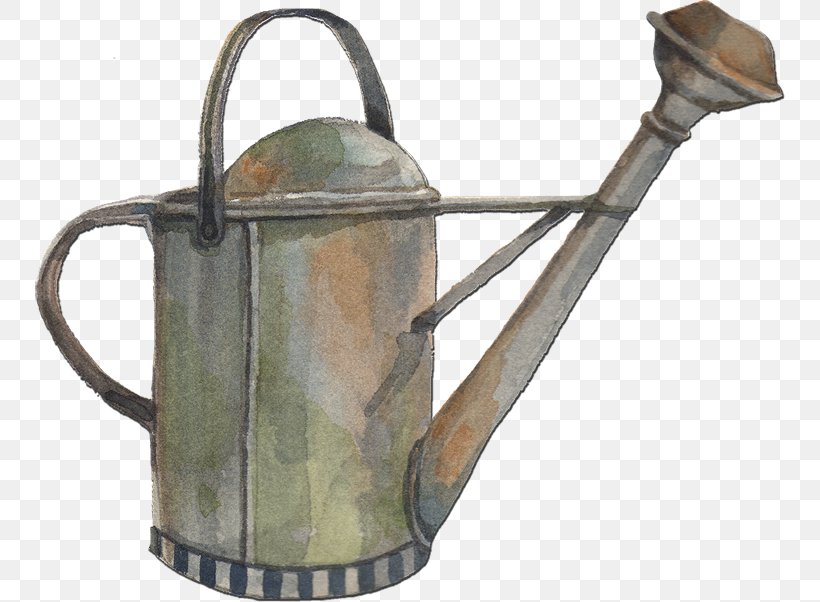 Watering Cans Garden Clip Art, PNG, 750x602px, Watering Cans, Digital Image, Drawing, Garden, Hardware Download Free